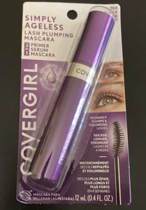 Covergirl Simply Ageless, 3 in 1, Lash Plumping Mascara, 105 Black - Picture 1 of 3