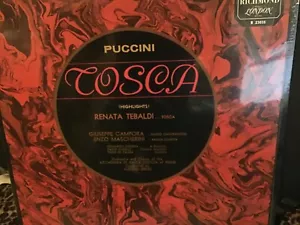 PUCCINI * COSCA * RENATA TEBALDI * ACADEMIA DI SANTA CECILIA OF ROME SELD LP - Bild 1 von 2