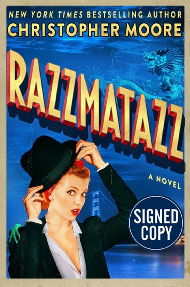 *AUTOGRAPHED/SIGNED* Razzmatazz: A Novel by Christopher Moore HC - BRAND NEW! - Image 1 of 1