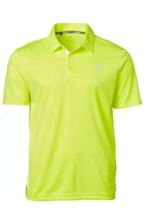 Adidas Golf Drive Novelty Golf Polo Solar Yellow SZ SMALL ( GK3725 ) NWT! - Picture 1 of 3