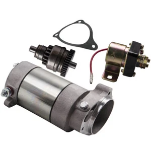 Starter Drive and Relay Solenoid for Polaris 250 350 2X4 4X4 6X6 1993 12 Volt - Picture 1 of 11