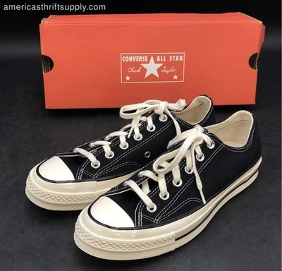 New Converse Women's All Star Chuck Taylor Black White Athletic Shoes - Size 7 - Image 1 of 4