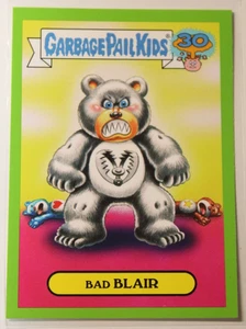 GARBAGE PAIL KIDS 2015 - 30th Anniversary GREEN #10a Bad Blair (Care Bears) - Picture 1 of 4