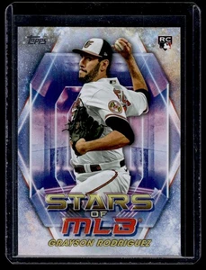 2023 Topps Update Stars of MLB Grayson Rodriguez Rookie Baltimore Orioles - Picture 1 of 2