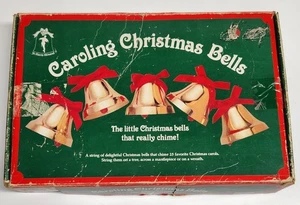 Vintage Ye Merry Minstrel Caroling Christmas Bells 25 Songs AUS-100, working - Bild 1 von 9