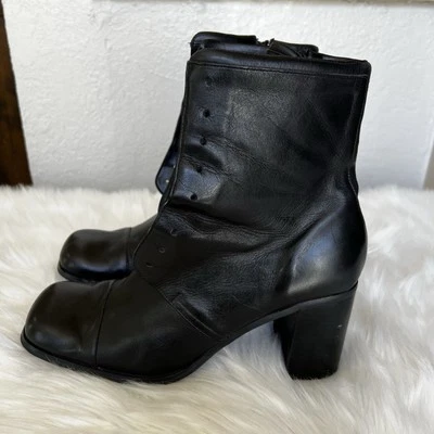 Botas de tacón alto con cordones para mujer Hillard & Hanson SIN CORDONES Foto 1 de 4