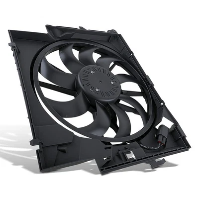 Radiator Cooling Fan Assembly w/ shroud motor for BMW X1 2012-2015,Z4 2009-2016  Foto 1 de 4