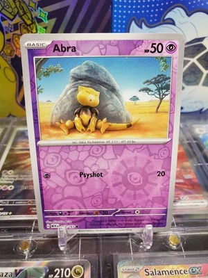 Abra 063/165 Reverse Holo Common Pokemon TCG S&V English 151 - Image 1 of 2
