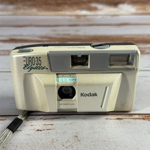 Kodak Euro-35 Elysees fotocamera pellicola 35 mm vintage anni 80 bianca - Foto 1 di 3