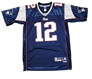Tom Brady New England Patriots Fußball Trikot Herren L +2 Länge Reebok Vintage - Bild 1 von 10