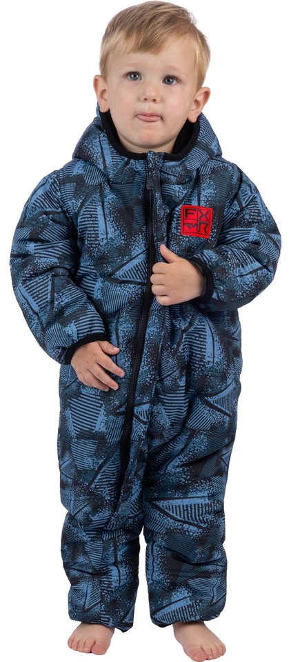 Traje de nieve infantil FXR Kicker elemento peligro azul Foto 1 de 2