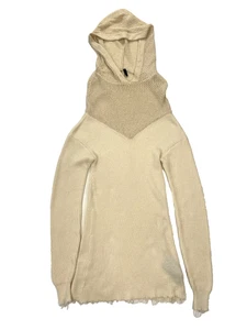 Ben Taverniti Cream Knit Jumper Dress Size S - Picture 1 of 7