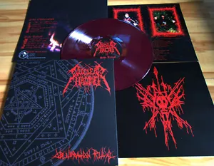 NUCLEARHAMMER Ritual LP Bestial Raids Deiphago Nyoggthaeblisz Genocidio Santuarios - Imagen 1 de 1