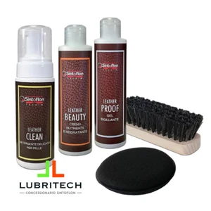 Sintoflon LEATHER KIT trattamento pulizia, protezione e restauro pelli pelle - Foto 1 di 24