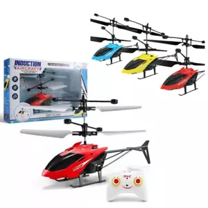 RC Radio Remote Control 2CH Mini Aircraft Helicopter Drone Kids Out/Indoor Toy - Picture 1 of 11