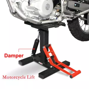 Adjustable Sports Motorbike Dirt Bike Motorcycle Lift Jack Stand with Damper - Picture 1 of 5