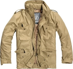 Brandit Men's Military Winter M-65 Classic Parka Jacket Camel - Picture 1 of 10