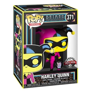 Funko POP Heroes DC #371 Batman Animated Series Black Light Harley Quinn 51726 - Picture 1 of 3