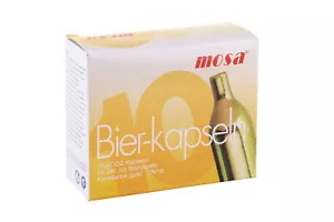 50 x MOSA 16g CO2 Patronen - Bierkapseln für Zapfanlagen (Bier MAXX etc.) ✔ - Bild 1 von 2