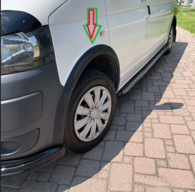 Radlaufleisten Schutzleisten passend für VW T5 und T5.1 Baujahr 2003-2015 - Bild 1 von 4