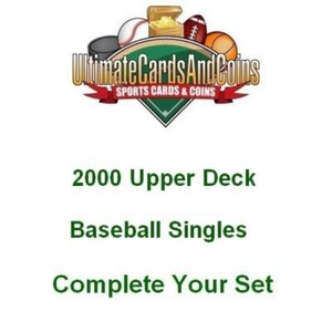 2000 Upper Deck Baseball Cards Complete Your Set Singles From 181-360  NM-MT