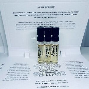 3 CREED VIKING Eau De Parfum For Men Sample Spray vial 2ml / 0.06oz