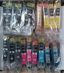 Canon 3x BLACK 525/825BK, 3x Magenta, 3x Cyan, 4x Yellow, 3x Black 526/826BK - Bild 1 von 6