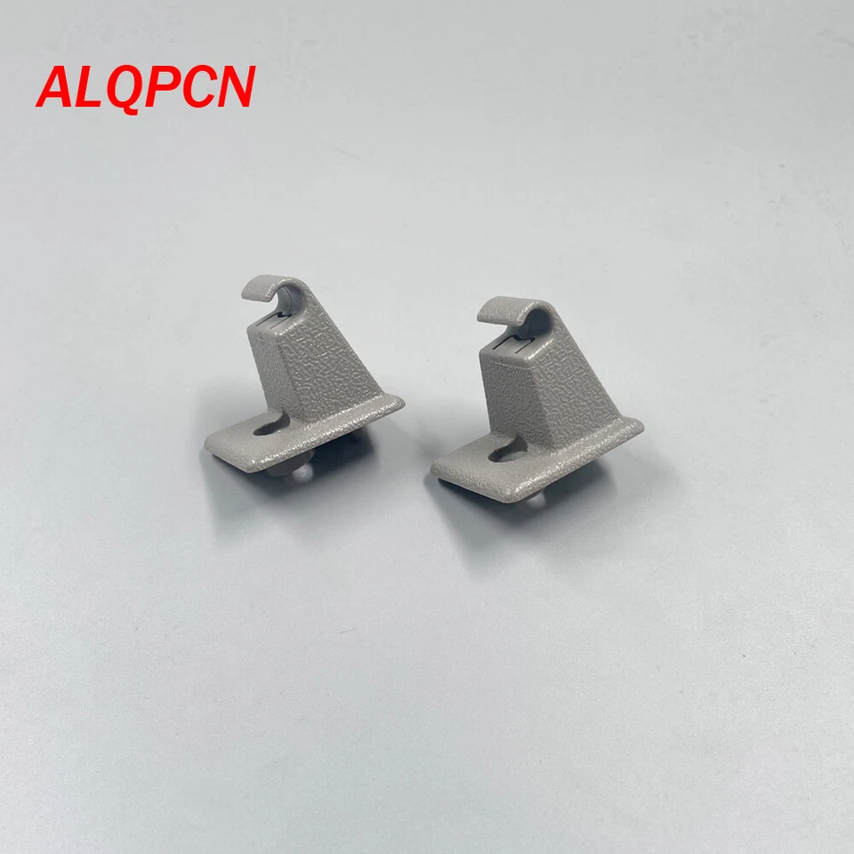 Nuevo 2 PIEZAS Gris Frontal Parasol Soporte Clips Ajuste Silverado Tahoe Yukon 1992-1998 Foto 1 de 4