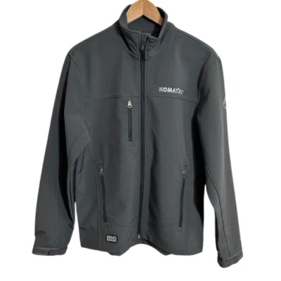 Dri-Duck Motion Softshell Jacket Men’s S Gray Water Resistant Microfleece DDX - Image 1 of 4