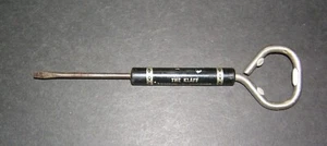 Vintage Screwdriver/bottle opener THE KLAFF LUMBER & BUILDINGSUPPLY CO. CONN - Picture 1 of 2