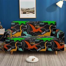 High Stretch Sofa Covers Cartoon Dinosaur 1-4Seater Couch Cover Living Room