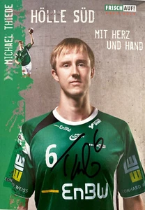 Orig. unterschriebene Autogrammkarte MICHAEL THIEDE Frisch Auf Göppingen 2010/11 - Bild 1 von 2