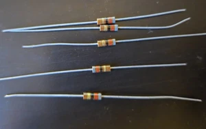 5pcs 82.5 ohm 1/4W 5% Metal Film Precision Axial Resistors ~ NEW ~ - Picture 1 of 1