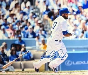 Howie Kendrick Signed 16x20 Photo Los Angeles Dodgers PSA 6A52981 - Picture 1 of 2