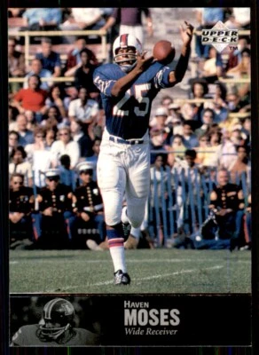 1997 Upper Deck Legends Haven Moses Denver Broncos #148 - Image 1 of 2