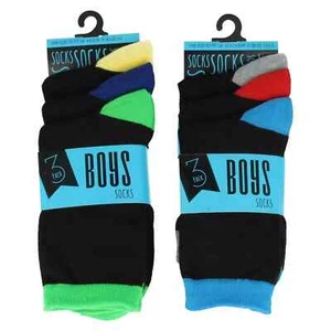 Kids - SK321 by RJM 3 Pack Socks Retail Price £2.99 - Picture 1 of 9