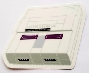 Pegatina de vinilo para consola Super Nintendo (nostalgia) - Imagen 1 de 3