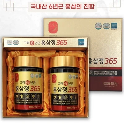 KOREA NO.1 Korean 6 Years Red Ginseng Extract 365, Saponin,Panax 240g x 4ea 2ea - Image 1 of 4