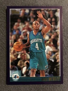 2000-01 Topps Charlotte Hornets Basketball Card #235 David Wesley - Picture 1 of 2
