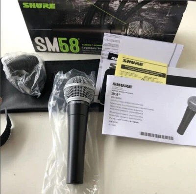 NEW Shure SM58LC Cardioid Dynamic Vocal Mic XLR Professional Microphone US Ship - Image 1 of 4
