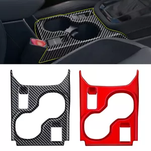 Cubierta portavasos de agua de consola central de fibra de carbono para Subaru Forester 2025 - Imagen 1 de 18