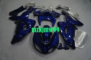 Kit de carenado pintado de fibra de carbono forjado azul para Kawasaki 2006 2007 Ninja ZX10R - Imagen 1 de 3
