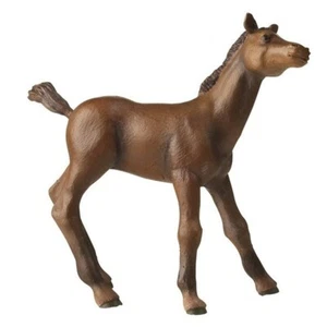 Figuras de papo potro pura sangre inglés #51001 caballos ponis 3" de alto nuevas en caja - Imagen 1 de 1
