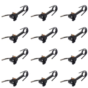 Evemodel 12pcs HO Scale 1:87 Knuckle Couplers with Spring 20mm Coupling Hooks - Picture 1 of 6
