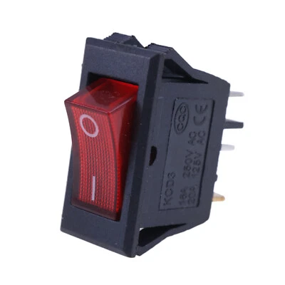 Interruptor basculante de encendido/apagado para lijadoras de banco de correa Delta Grinder 1320151 1340646 Foto 1 de 4