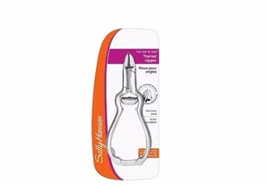 Herramientas de belleza Sally Hansen van de punta a punta - pinza de mango curvo con resorte de barril - Imagen 1 de 3