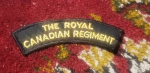 Canadian Armed Forces Badge Patch The Royal Canadian Regiment IDST178. - Foto 1 di 1