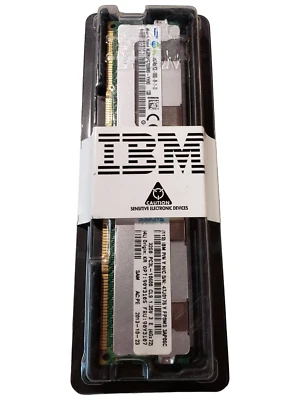 NEW UNUSED IBM Samsung M386B4G70BM0-YH90 DDR3-1333 32GB Server Memory - Image 1 of 4
