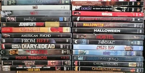 29 Halloween Movies Lot Monster Horror Thriller Scary Slasher Suspense - Picture 1 of 4