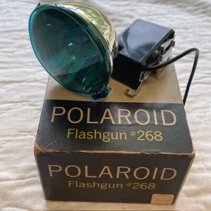 Flashgun Polaroid Vintage Modelo 268 con Caja | Compatible con Bombilla M3 | Limpio - Imagen 1 de 7